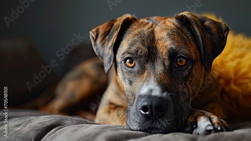 Studio Shot Dog On Isolated Background, Desktop Wallpaper Backgrounds, Background HD For Designer