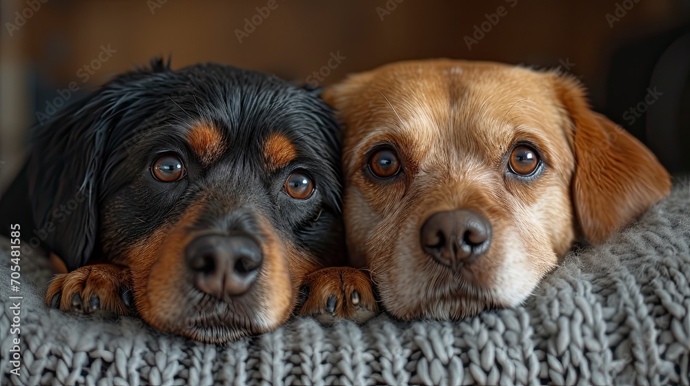 Two Dogs Small Large Lie On, Desktop Wallpaper Backgrounds, Background HD For Designer Two Dogs Small Large Lie On, Desktop Wallpaper Backgrounds, Background HD For Designer