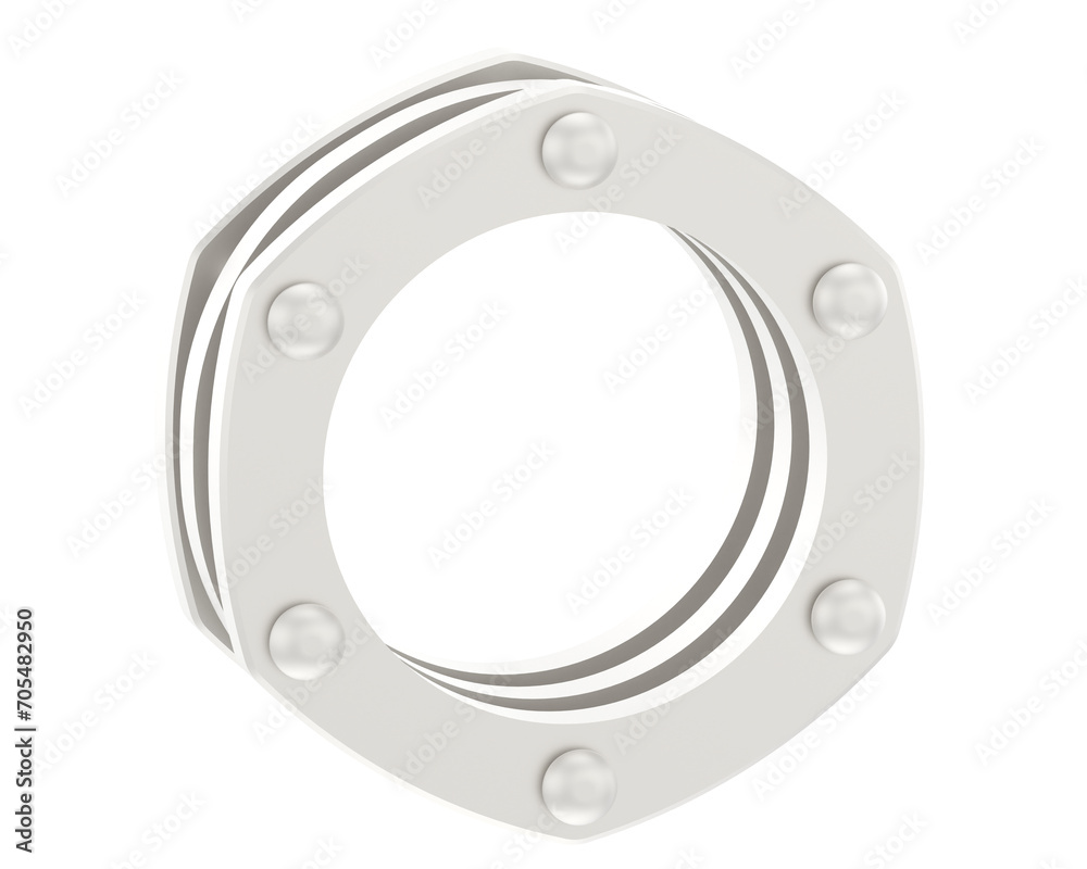 Obraz premium Jewelry isolated on background. 3d rendering - illustration