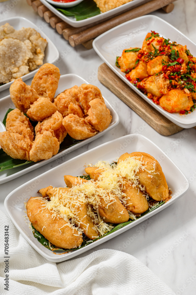 a side dish that is usually called fried food in Indonesia a side dish that is usually called fried food in Indonesia