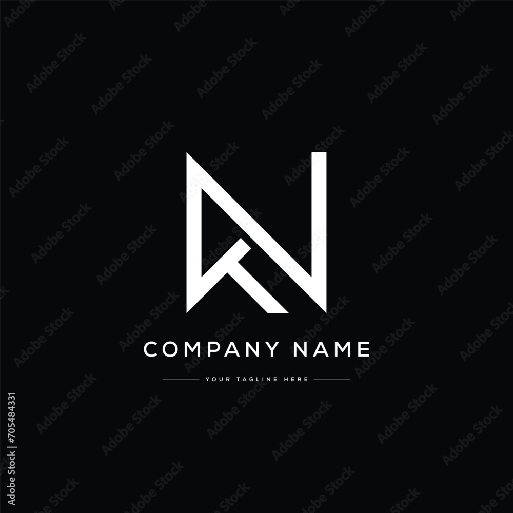 Monogram NT Letter Logo Design. Usable for Business Logo. Logo Element Monogram NT Letter Logo Design. Usable for Business Logo. Logo Element