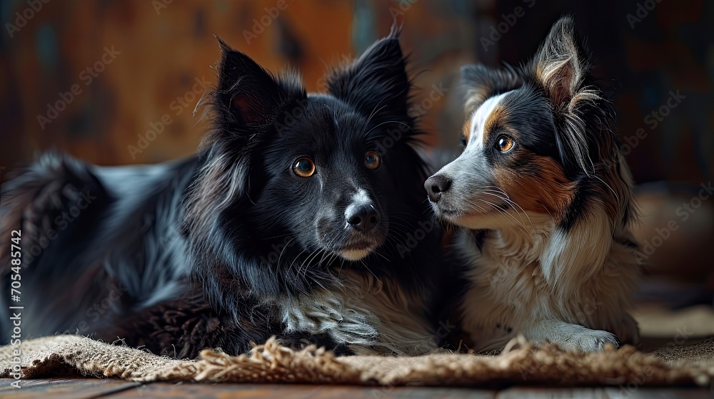 Portrait Tabby Cat Border Collie Sheepdog, Desktop Wallpaper Backgrounds, Background HD For Designer Portrait Tabby Cat Border Collie Sheepdog, Desktop Wallpaper Backgrounds, Background HD For Designer