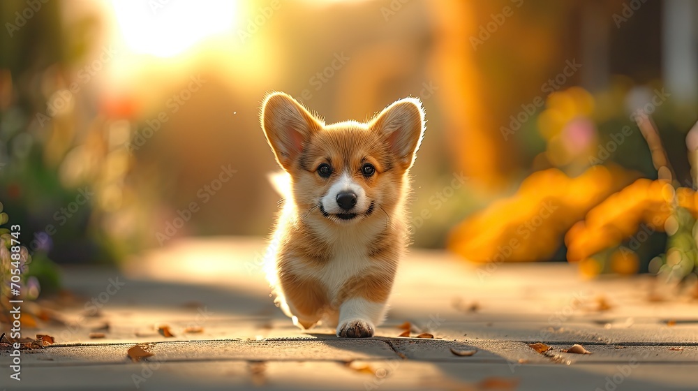 Pembroke Welsh Corgi Dog Looks Baby, Desktop Wallpaper Backgrounds ...