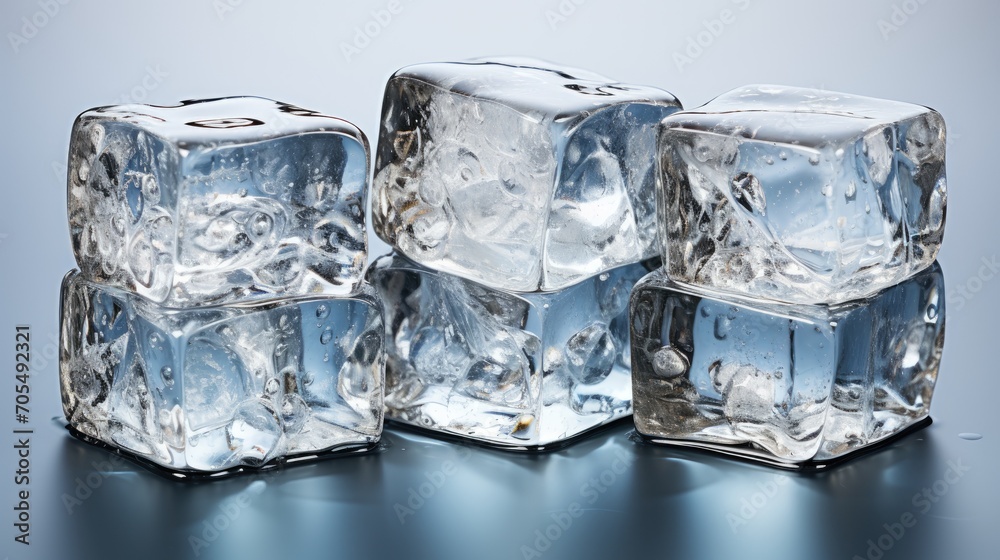 Refreshing ice cubes Refreshing ice cubes