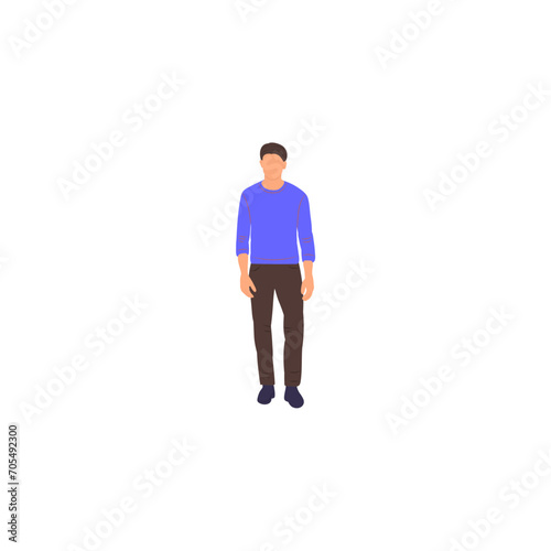 the work of people in purple clothes person