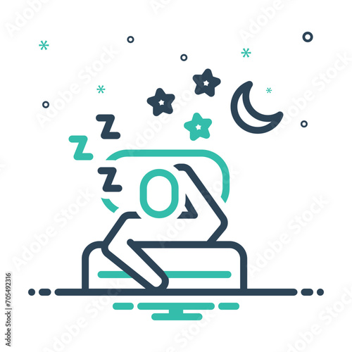 Mix icon for sleep