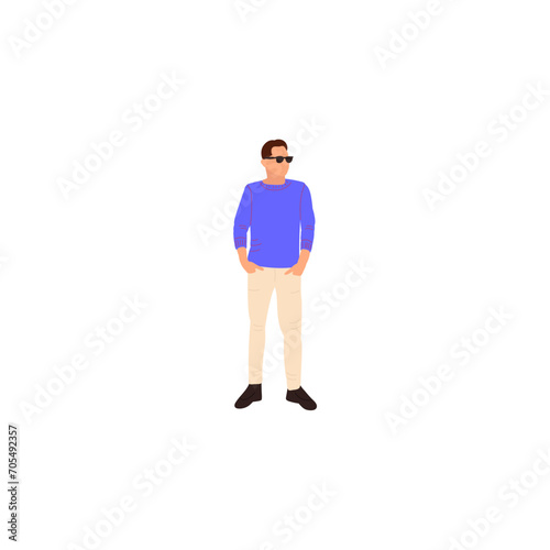 the work of people in purple clothes person