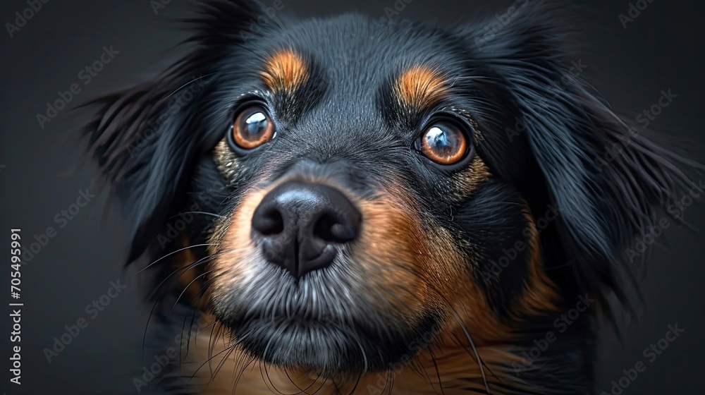 Funny Studio Portrait Puppy Dog Australian, Desktop Wallpaper Backgrounds, Background HD For Designer Funny Studio Portrait Puppy Dog Australian, Desktop Wallpaper Backgrounds, Background HD For Designer
