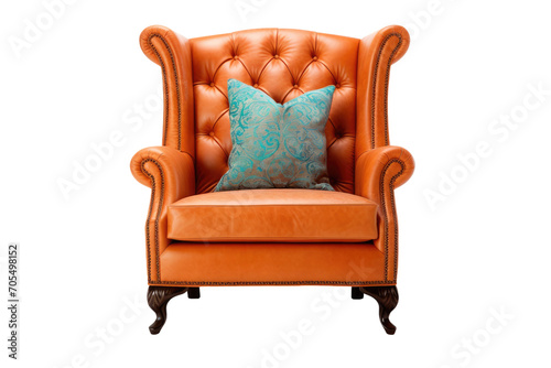 Bespoke Custom Upholstery Design Isolated on Transparent Background photo