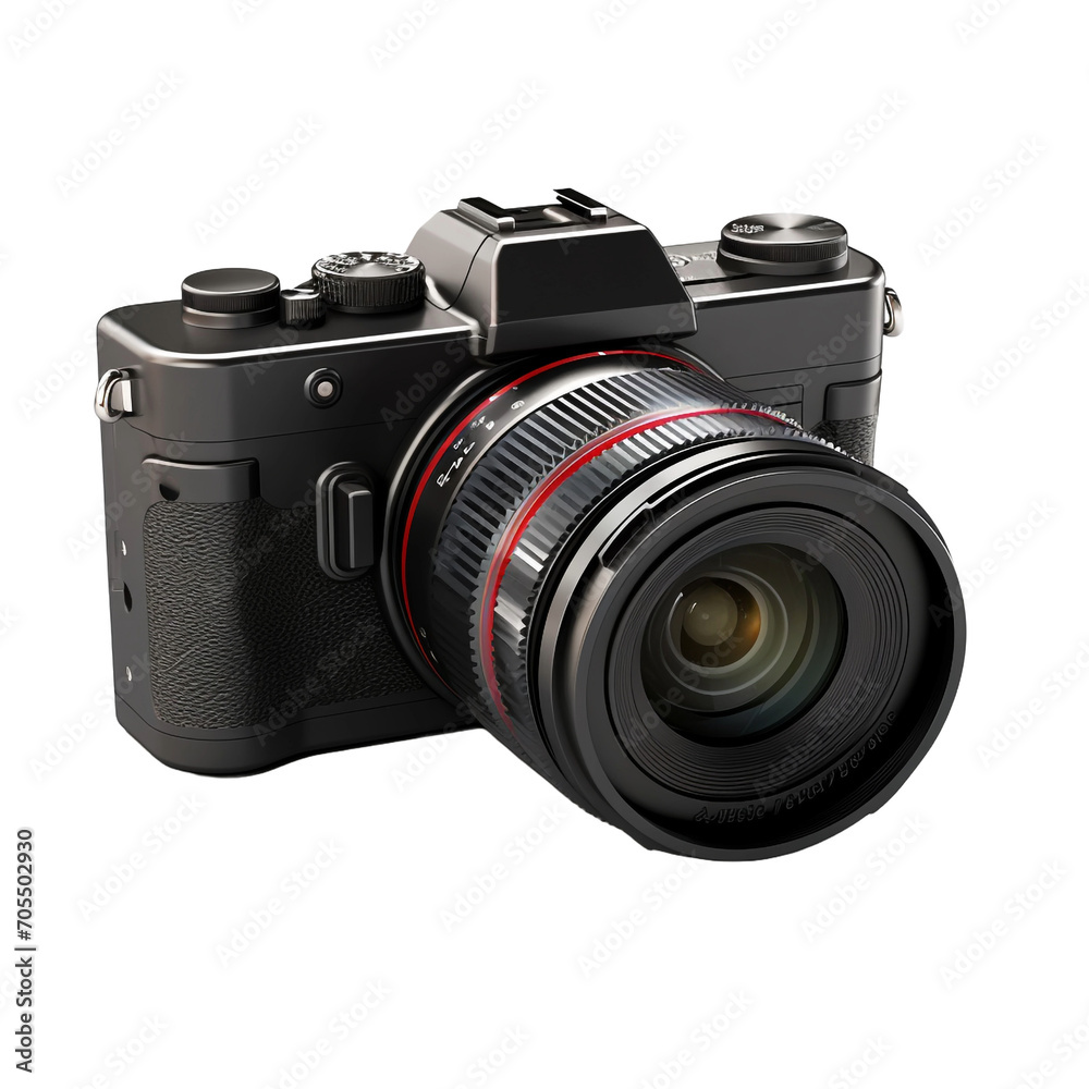 Digital camera isolated on transparent background Digital camera isolated on transparent background