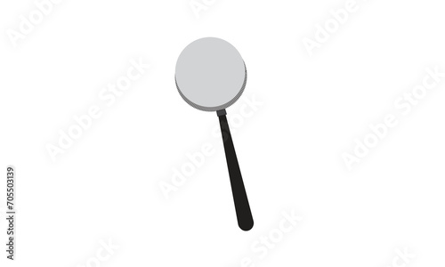 Magnifying Glass with White Background