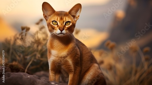 Abyssinian cat © Epic graphy