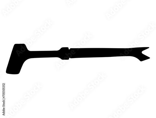 Vintage Tools Silhouette vector art