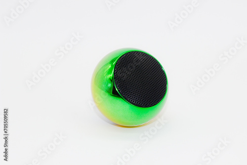 Bluetooth speaker image with selective focus