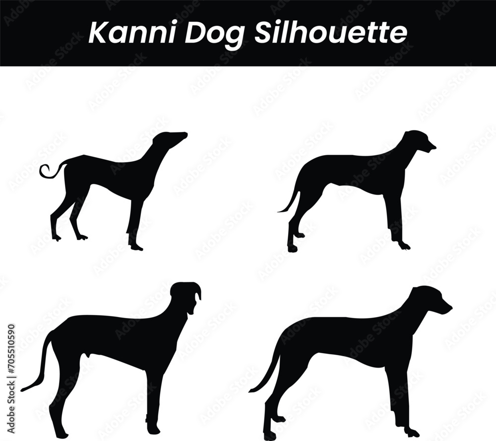 Little Dog Silhouettes