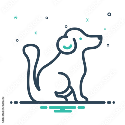Mix icon for dog