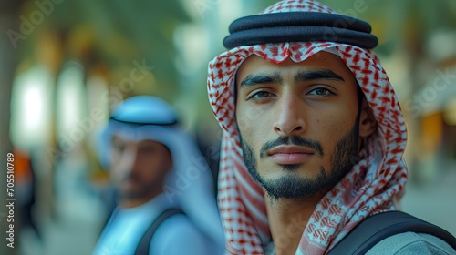 Best Friend Concept Millennial Arab Man, Desktop Wallpaper Backgrounds, Background HD For Designer