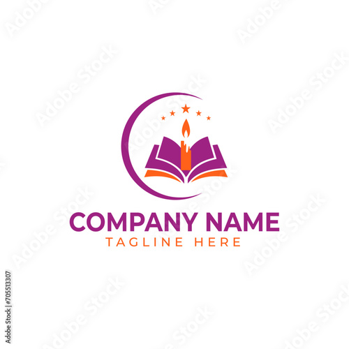 quran academy logo design graphics
