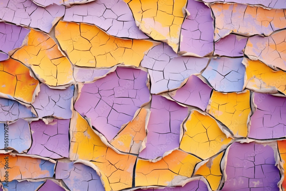 textured cracked purple paint on plaster textured cracked purple paint on plaster