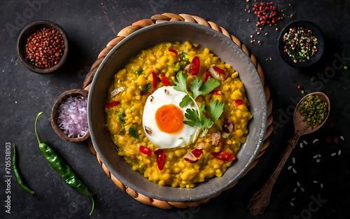 Capture the essence of Dal in a mouthwatering food photography shot