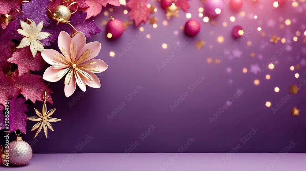Colorful flower and butterfly frame with copy space abstract wallpaper, Vibrant nature backdrop visuals Colorful flower and butterfly frame with copy space abstract wallpaper, Vibrant nature backdrop visuals