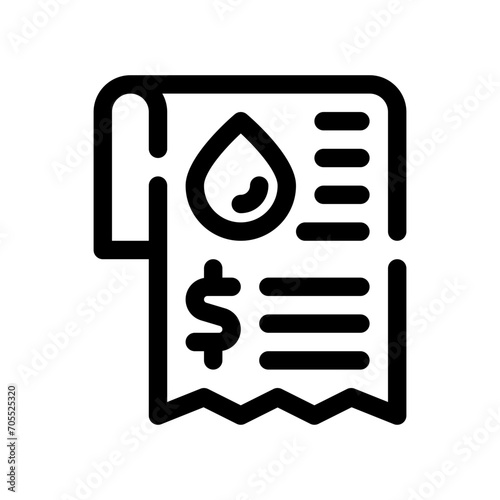 bill line icon