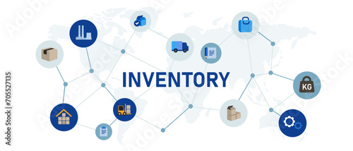 inventory storage for goods product logistic warehouse shipment business industry