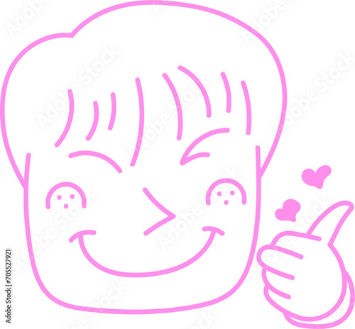 Social Media Reaction Character