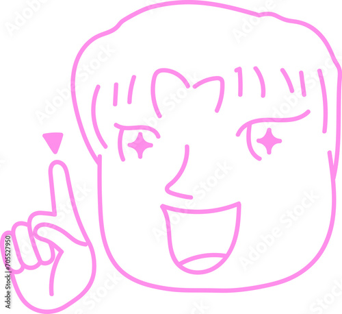 Social Media Reaction Character