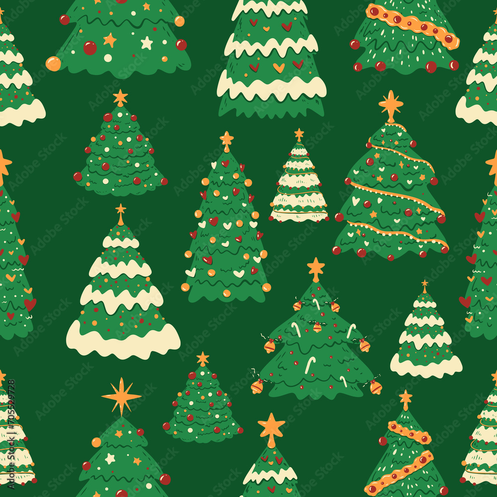 CHRISTMAS TREE PATTERN