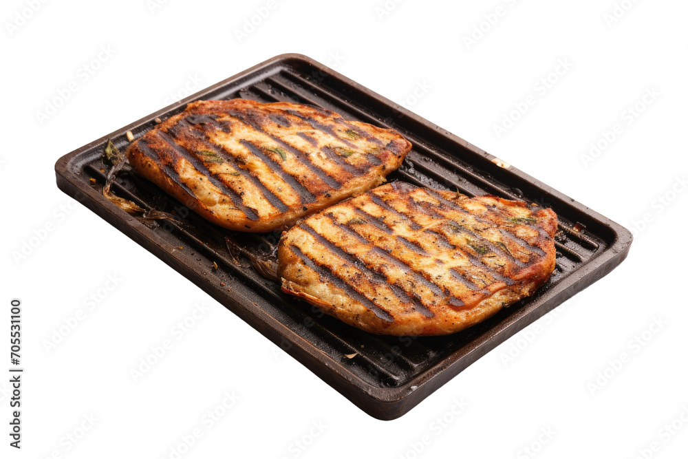Household Chef's Choice: Griddle Isolated on Transparent Background
