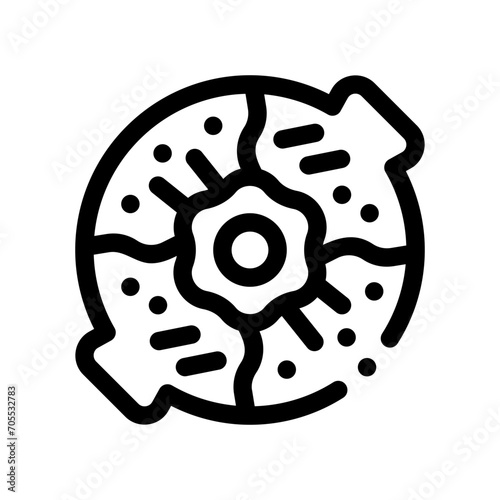 bibimbap line icon