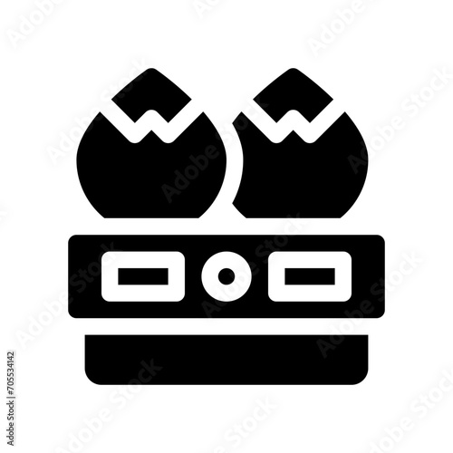 dumpling glyph icon