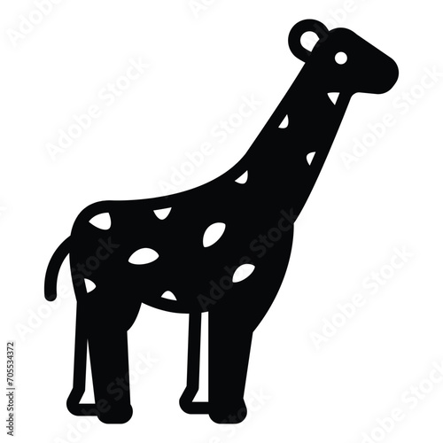  Towering creatures with long necks, elegantly grazing the African savannah.