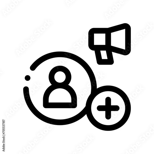 new hire line icon