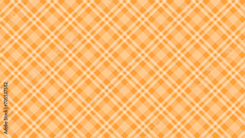 Orange and white pattern plaid background