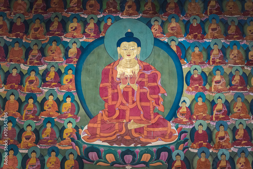 Buddha, Chimre Monastery, Thangkas, Buddhist Art, Tibetan Buddhism
