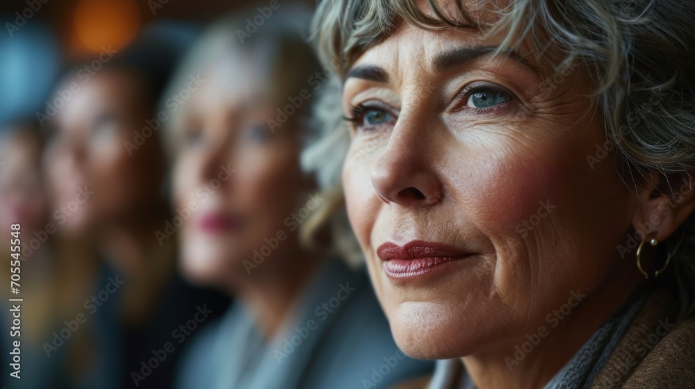 Meeting of Middle-Aged Women Group Meeting of Middle-Aged Women Group