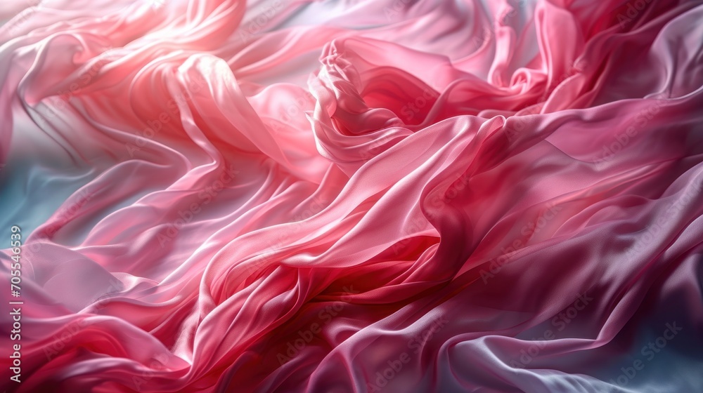 Obraz premium Abstract Pink Fabric Background