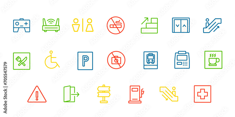 Set of icons Set of icons