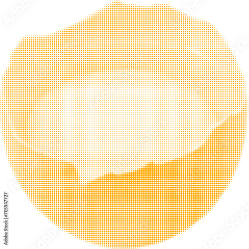 egg raw with split shell and york inside, isolated on white background