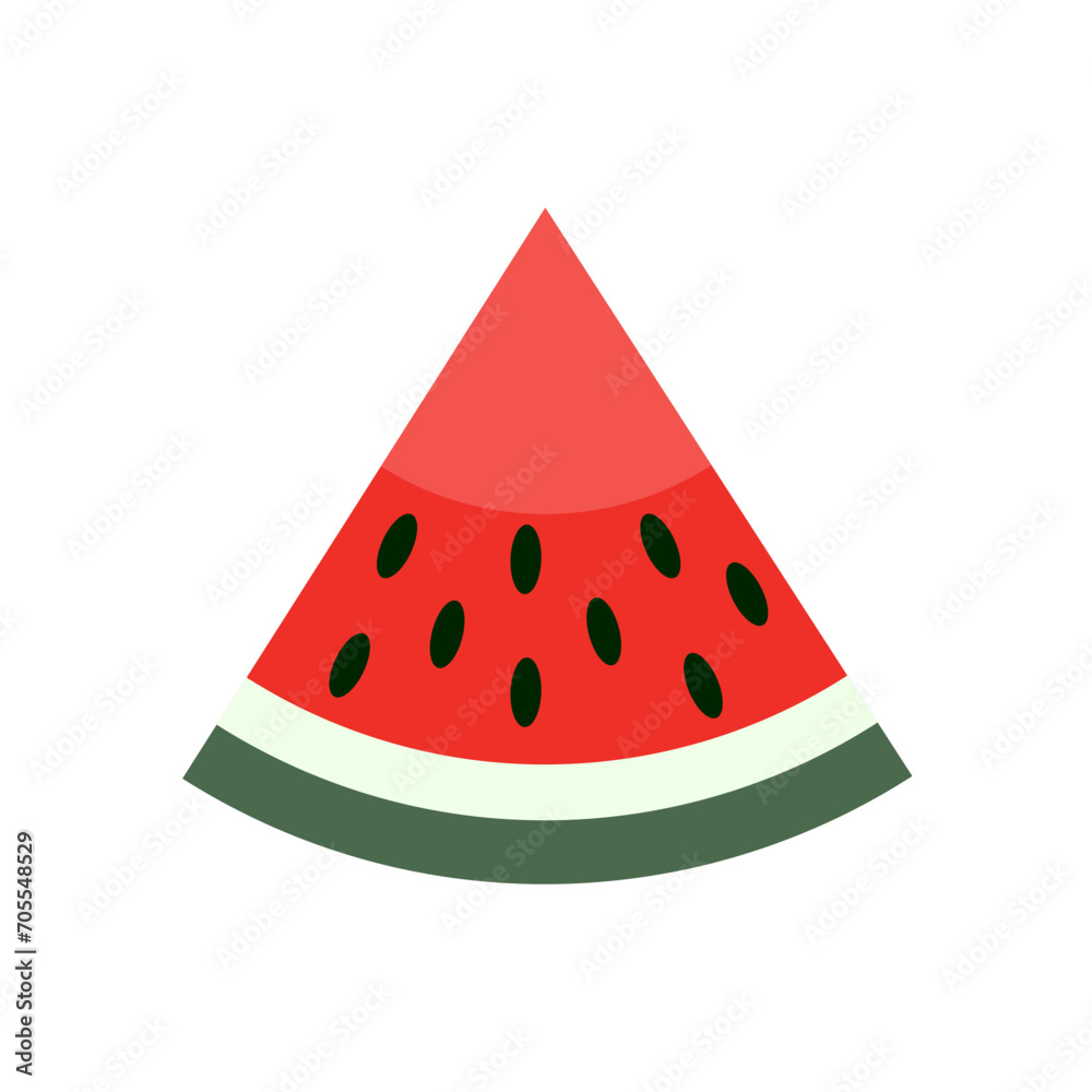 Watermelon icon vector. Fruits illustration sign. Vitamins symbol. Vegetarian logo. Food mark. Watermelon icon vector. Fruits illustration sign. Vitamins symbol. Vegetarian logo. Food mark.