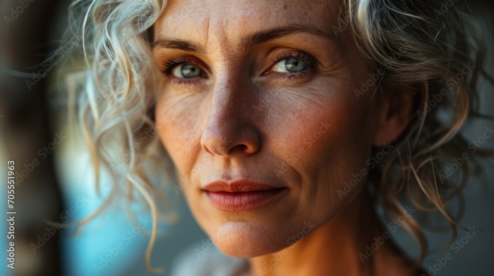 Middle-aged Woman Beauty Portrait Middle-aged Woman Beauty Portrait