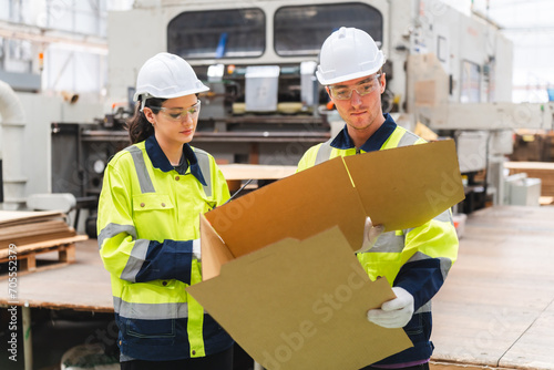 Professional worker team in...