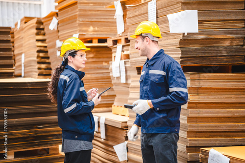 Paper and cardboard factory...