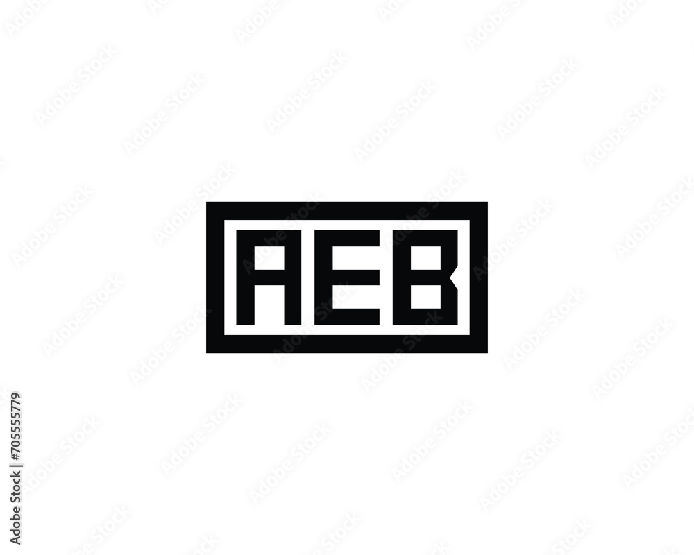AEB LOGO DESIGN VECTOR TEMPLATE AEB LOGO DESIGN VECTOR TEMPLATE
