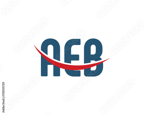 AEB LOGO DESIGN VECTOR TEMPLATE photo