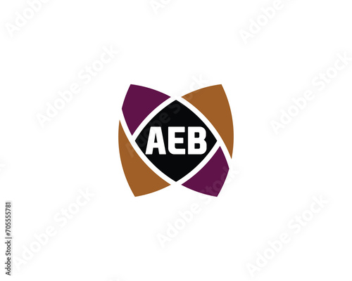 AEB LOGO DESIGN VECTOR TEMPLATE photo