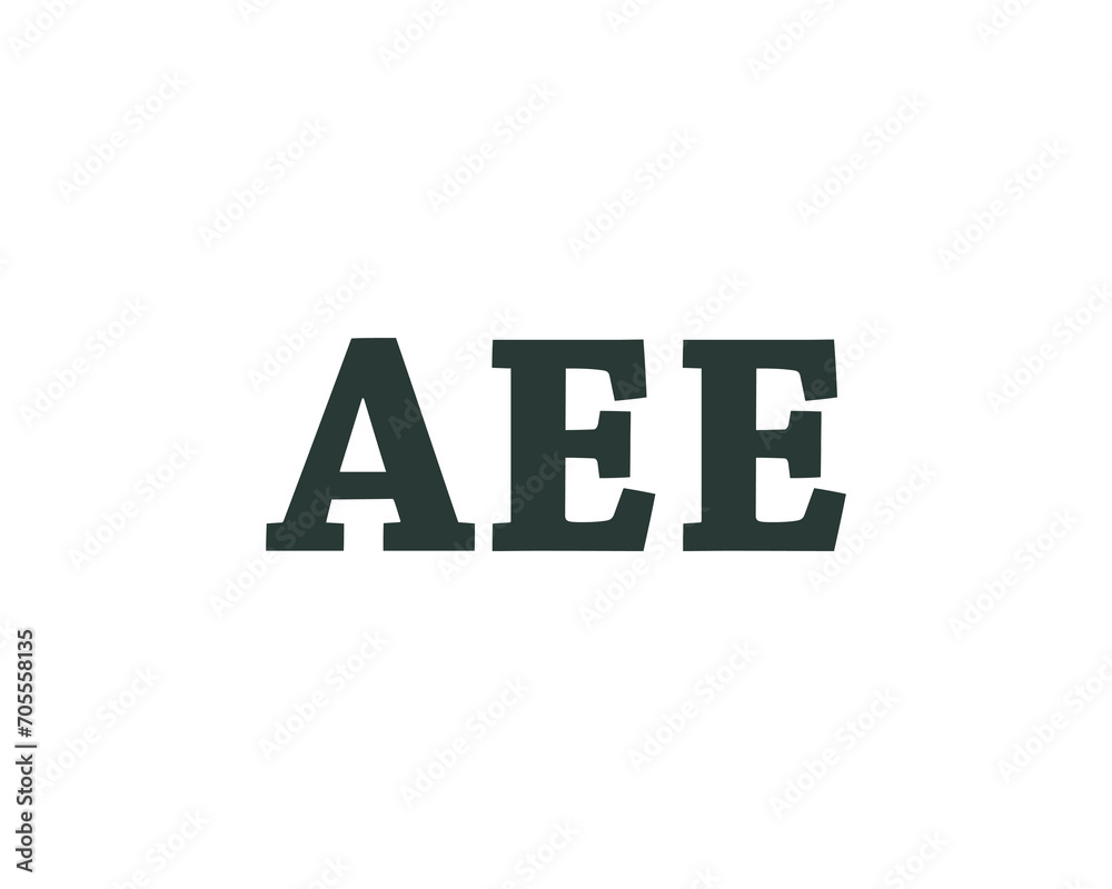 AEE LOGO DESIGN VECTOR TEMPLATE AEE LOGO DESIGN VECTOR TEMPLATE