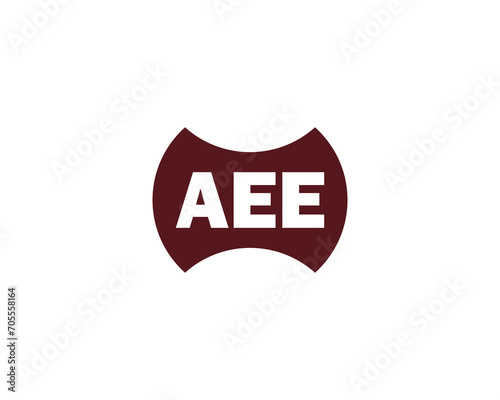 AEE LOGO DESIGN VECTOR TEMPLATE photo